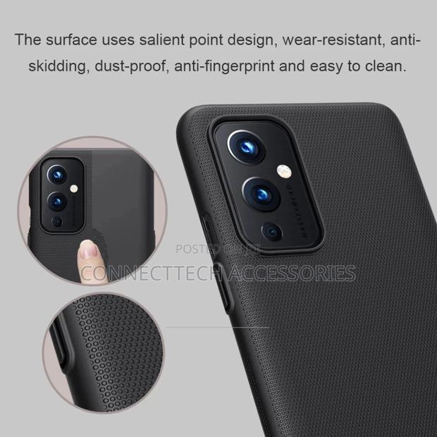 One Plus 9 Case Nillkin Super Frosted Shield Back Cover - thumbnail 3