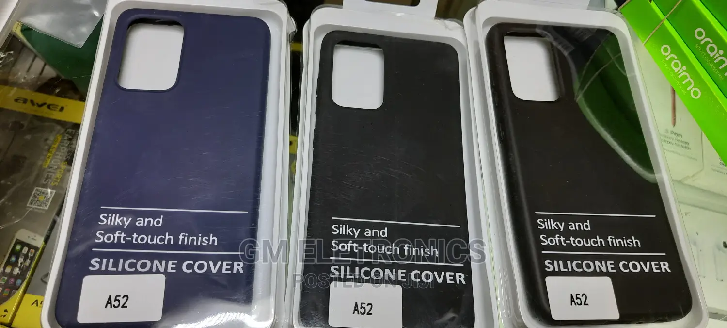 Samsung A52 Silicone Back Case.