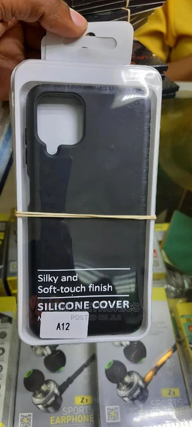Samsung A12 Silicone Back Case.