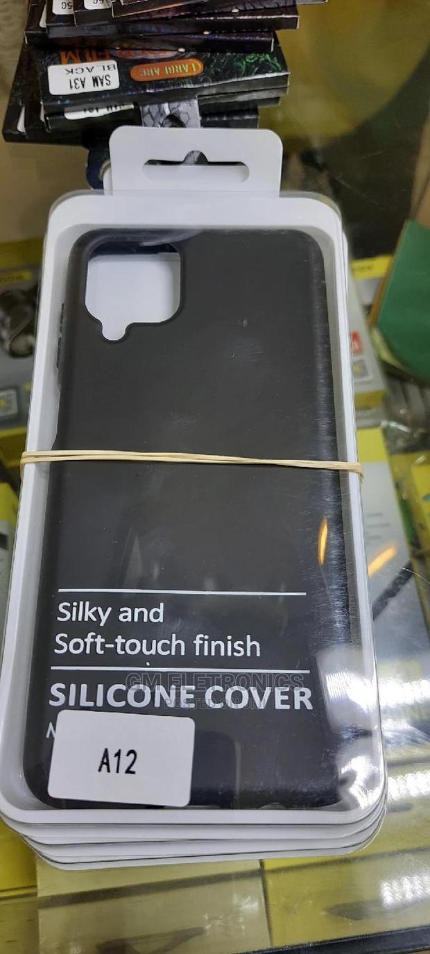 Samsung A12 Silicone Back Case. - thumbnail 2