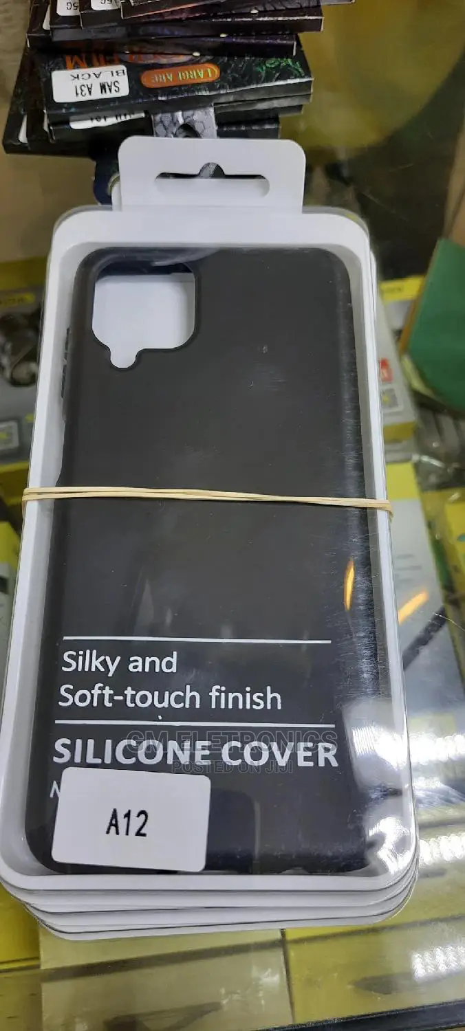 Samsung A12 Silicone Back Case.