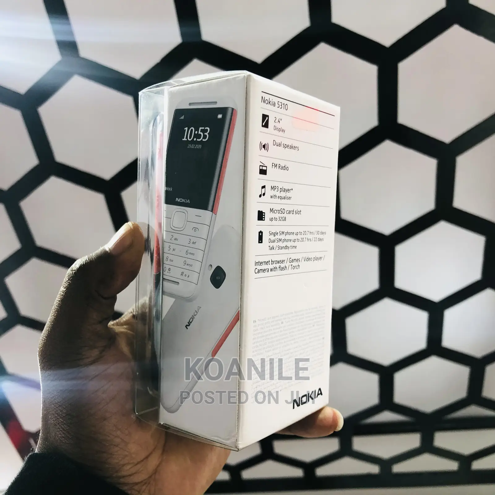 New Nokia 5310 XpressMusic White