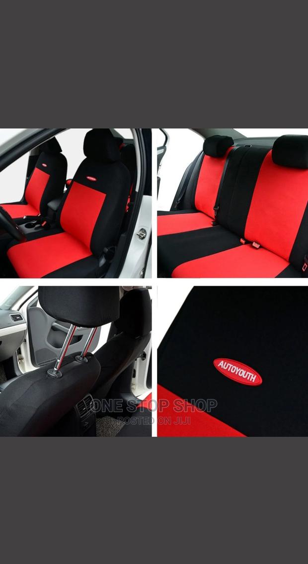 Universal Redblack Seats Cover - main view