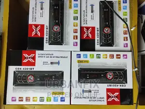 Xplode Car Stereo Radios With Bluetooth, FM and USB Ports