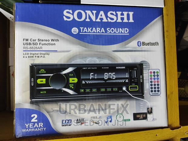 Car Stereo Radio With Bluetooth, FM, USB Ports and Auxiliary