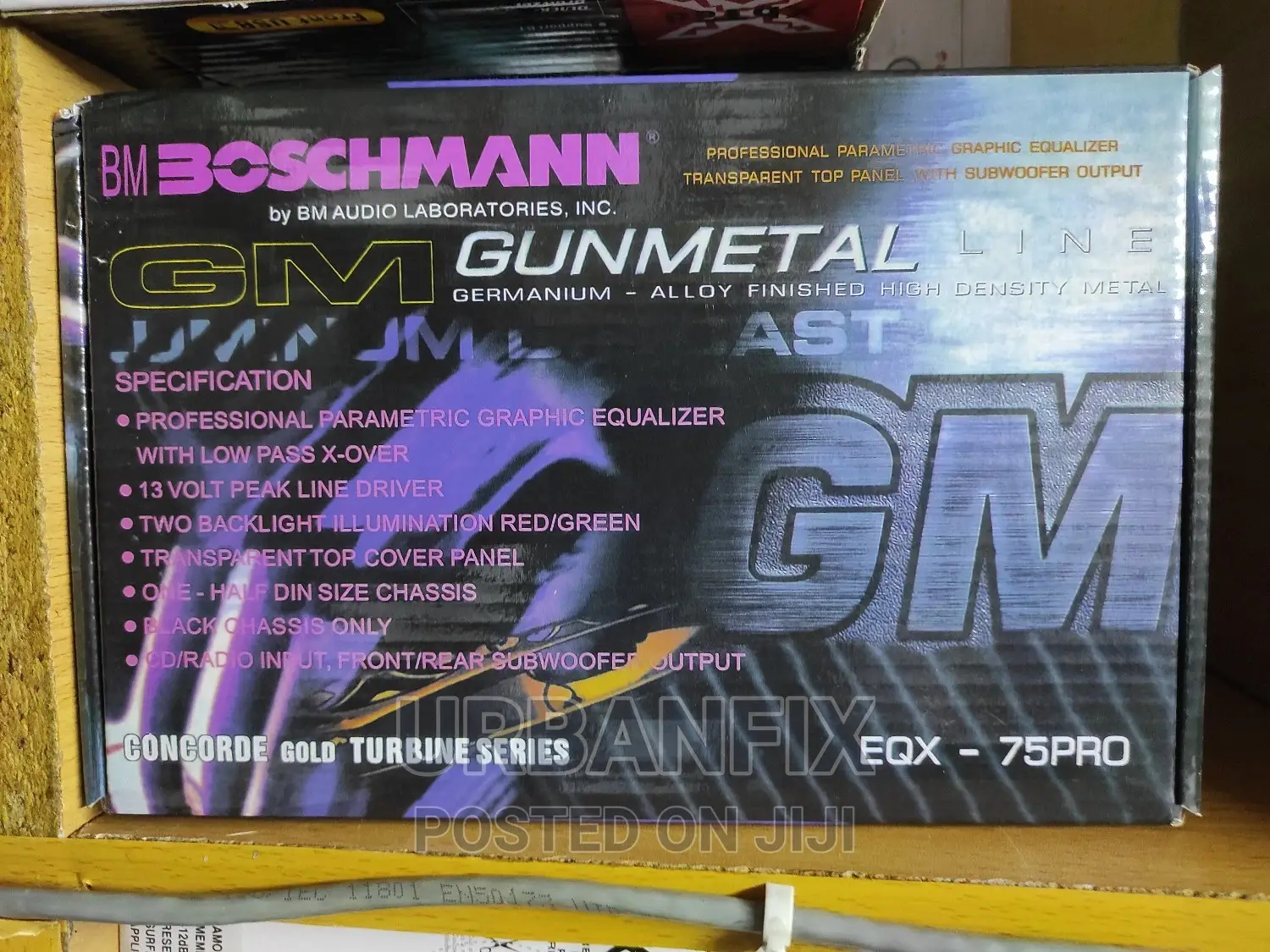Boschmann EQX-75PRO Equalizer