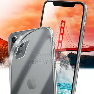 iPhone 11 / Pro / Max CASE SILICONE TRANSPARENT SLIM CASE CO