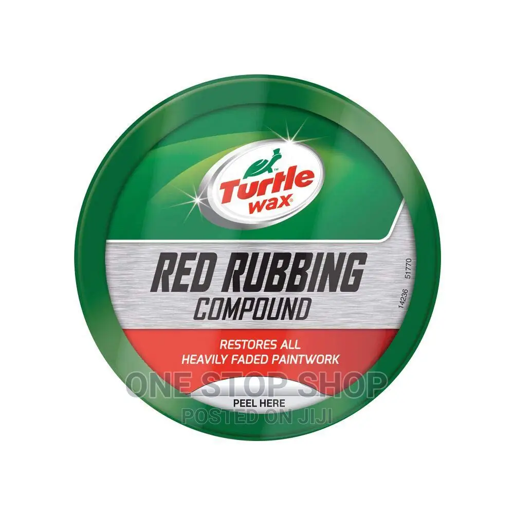 Turtle Wax Rubbing Compound and Heavy Duty Cleaner