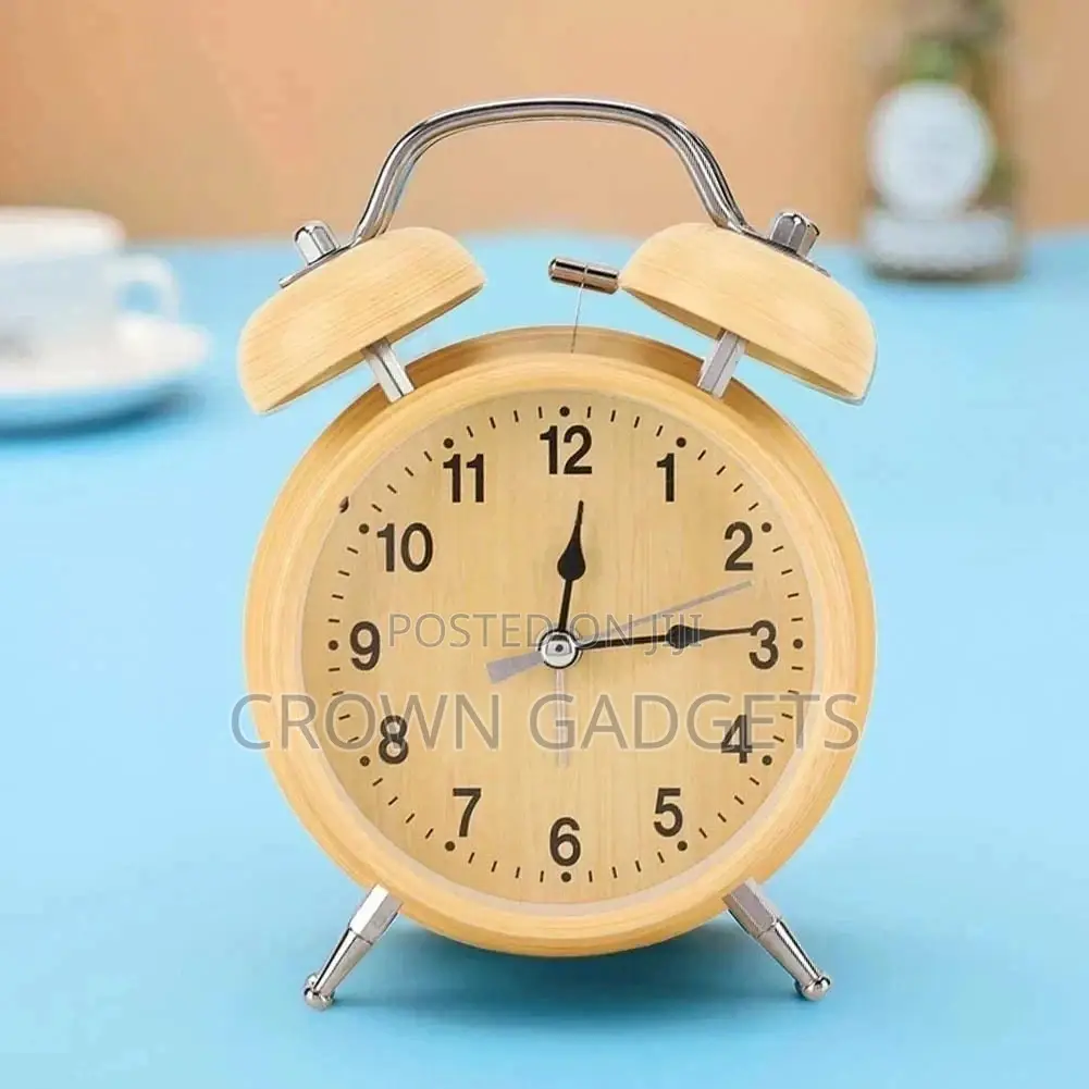 Vintage Modern Twin Bell Alarm