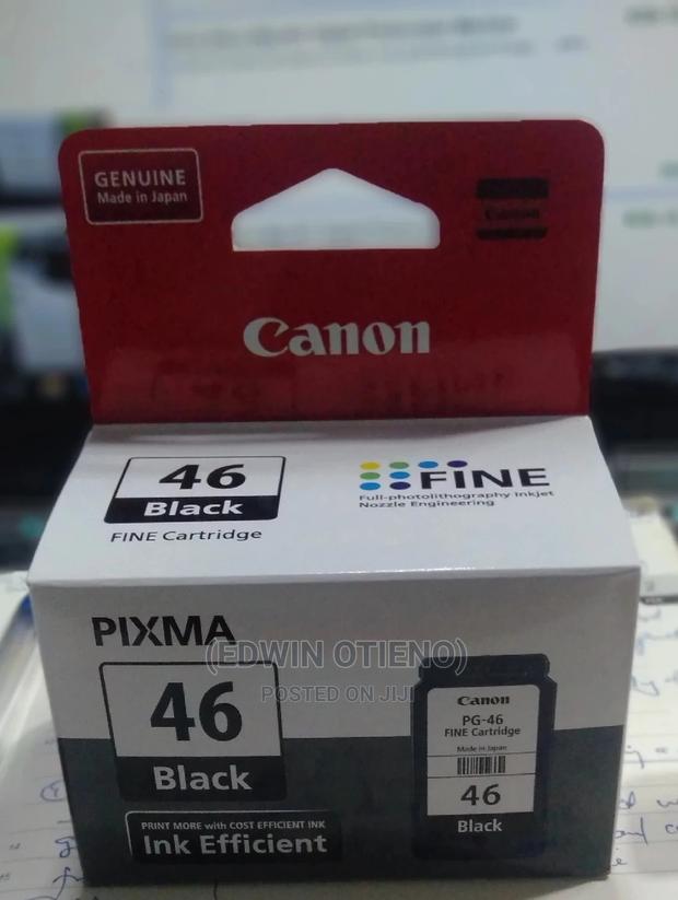 Canon PG-46 Black Ink Original Cartridge - main view