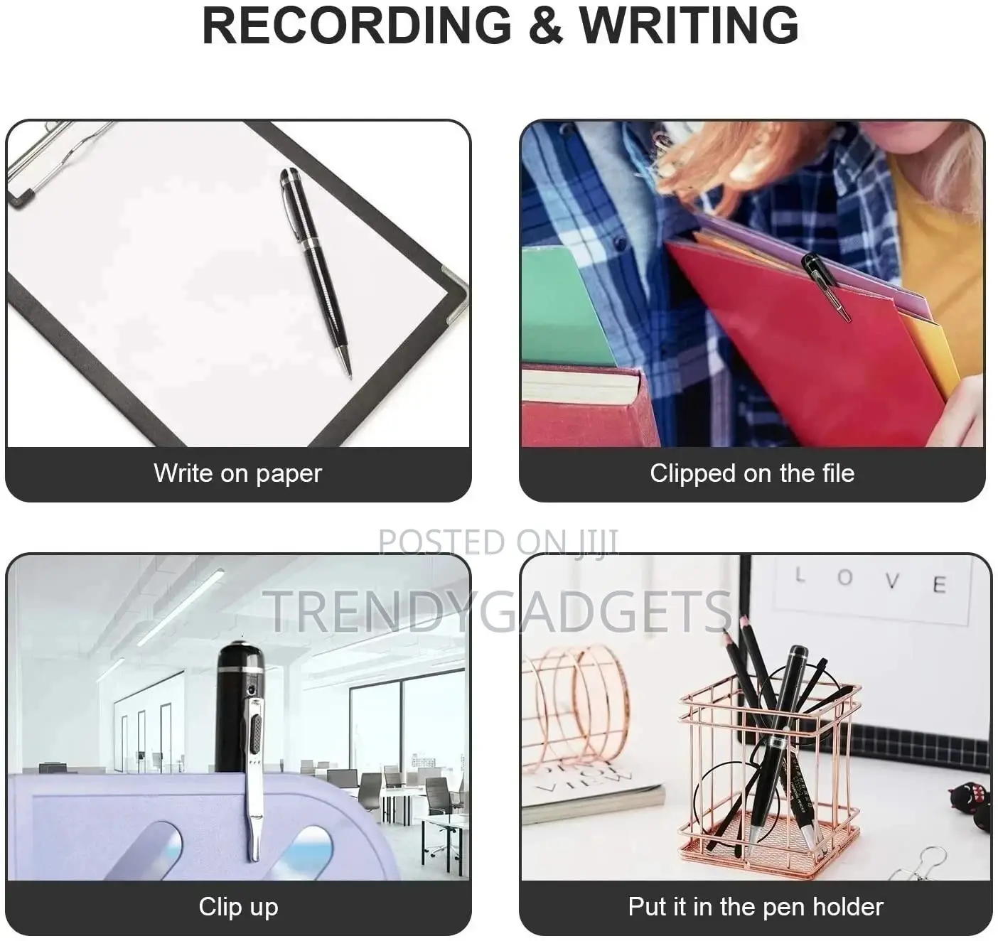 Spy Pen Camera Hd 1080p Hidden Camera Pen