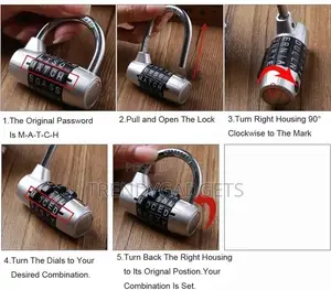 5 Letter Word Or Digit Lock