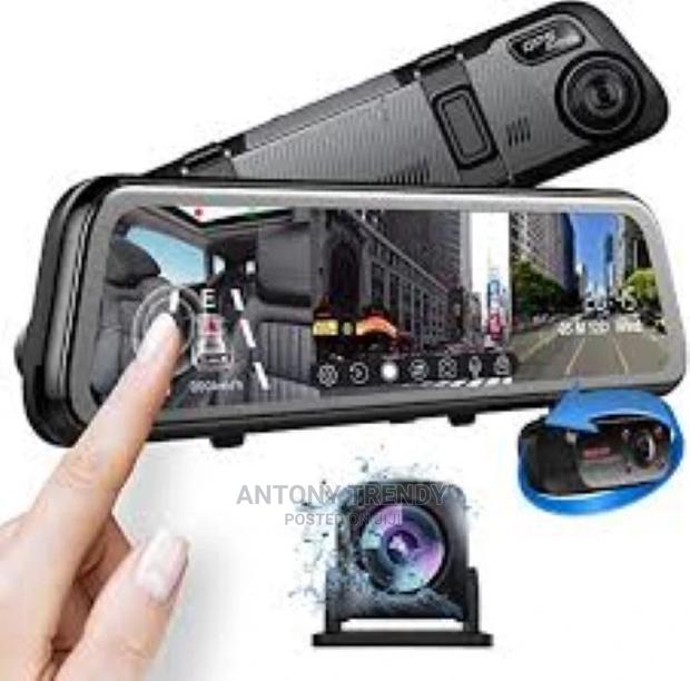 Mirror Dash Cam Dual Dashboard Camera Recorder With Touch S - main view
