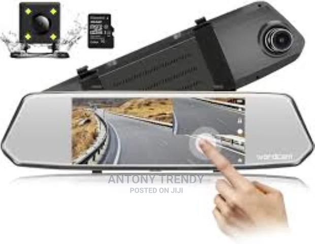 Mirror Dash Cam Front and Rear,Dash Camera for Cars W