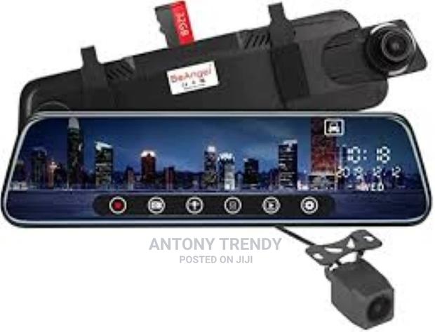 Dash Camera, Front and Rear View Mirror Camera