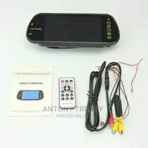 Rear View Mirror 7 Inch Full HD With LED Camera