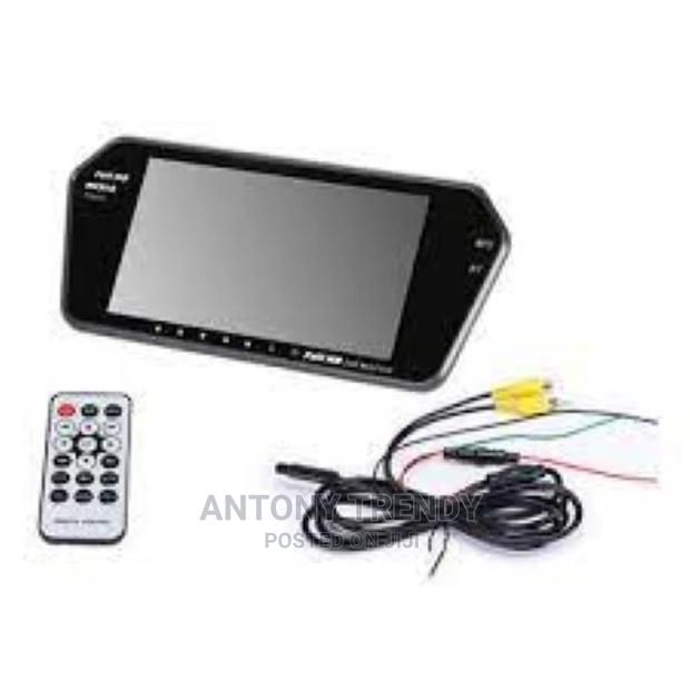 7 Inch Car Monitor Rearview Mirror Touch Screen Reversing Pa