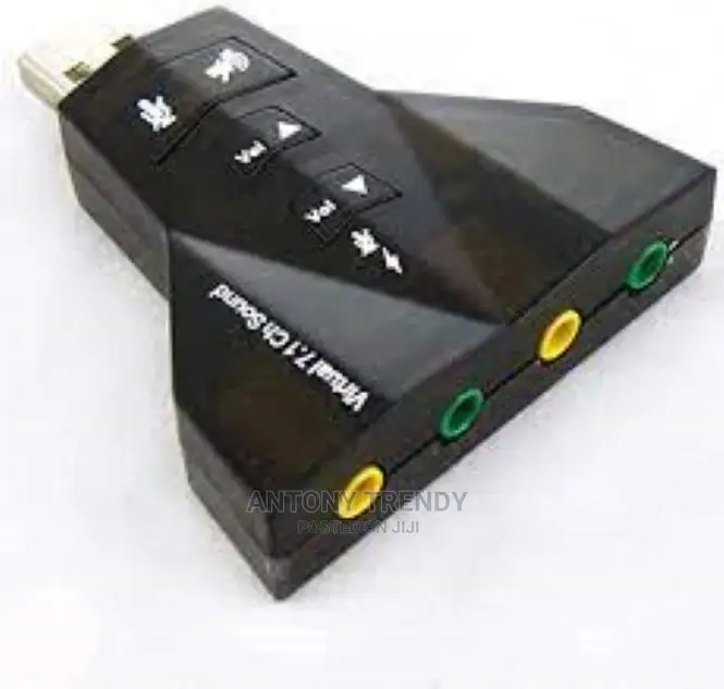 Virtual 7.1 Channel Adapter Sound Card