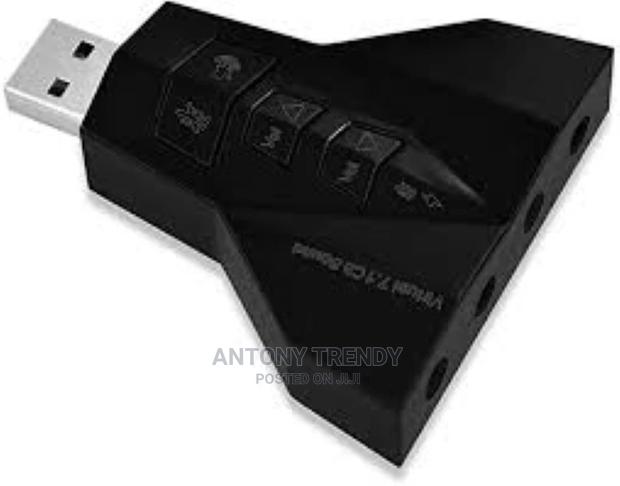 Virtual 7.1 Channel External USB Audio Adapter Sound Card - main view