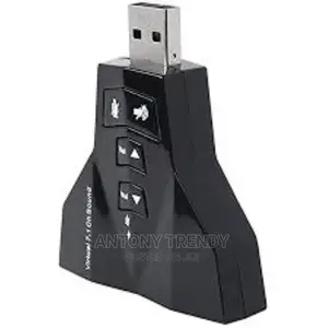 Virtual 7.1 Channel USB 2.0 Audio Adapter Sound Card