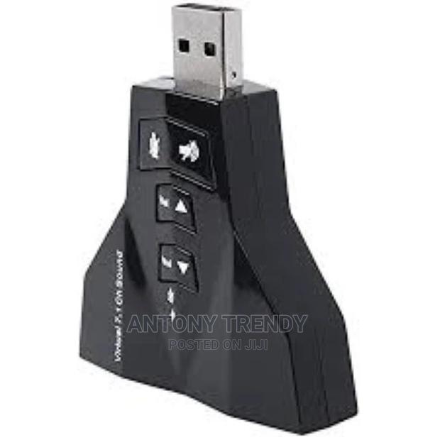 Virtual 7.1 Channel USB 2.0 Audio Adapter Sound Card