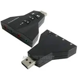 Virtual 7.1 Channel USB 2.0 3D Audio Sound Card Adapter Mic
