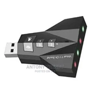 Usb 2.0 3d Audio Card Converter Double Sound Card Virtual