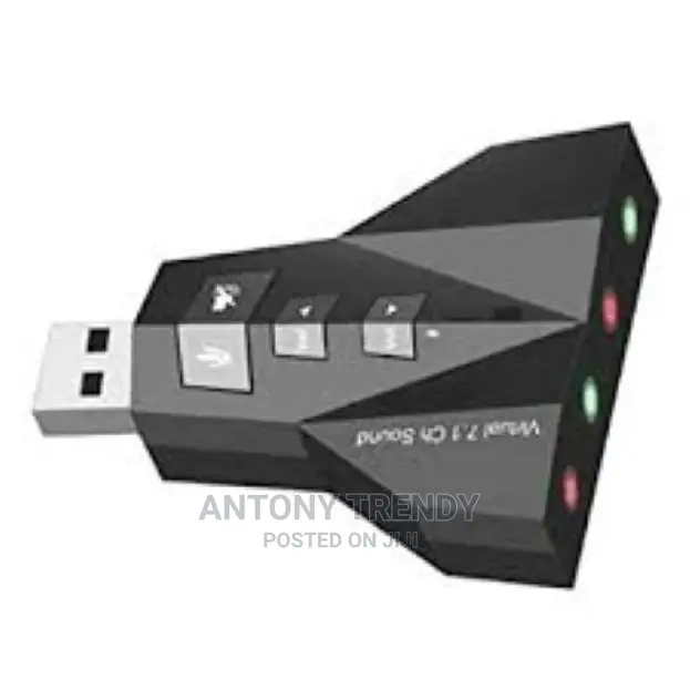 Usb 2.0 3d Audio Card Converter Double Sound Card Virtual