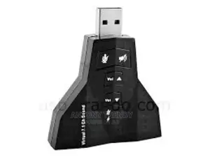 Virtual 7.1 Channel USB 2.0 Audio Adapter Dual Microphone An