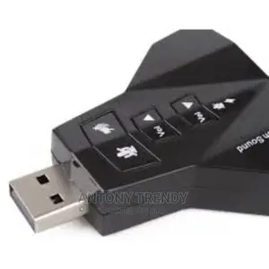 Virtual 7.1 Ch Hd Sound Usb Audio Card Mic Adapte