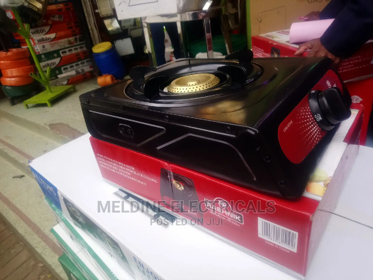Single Gas Burner Cooker