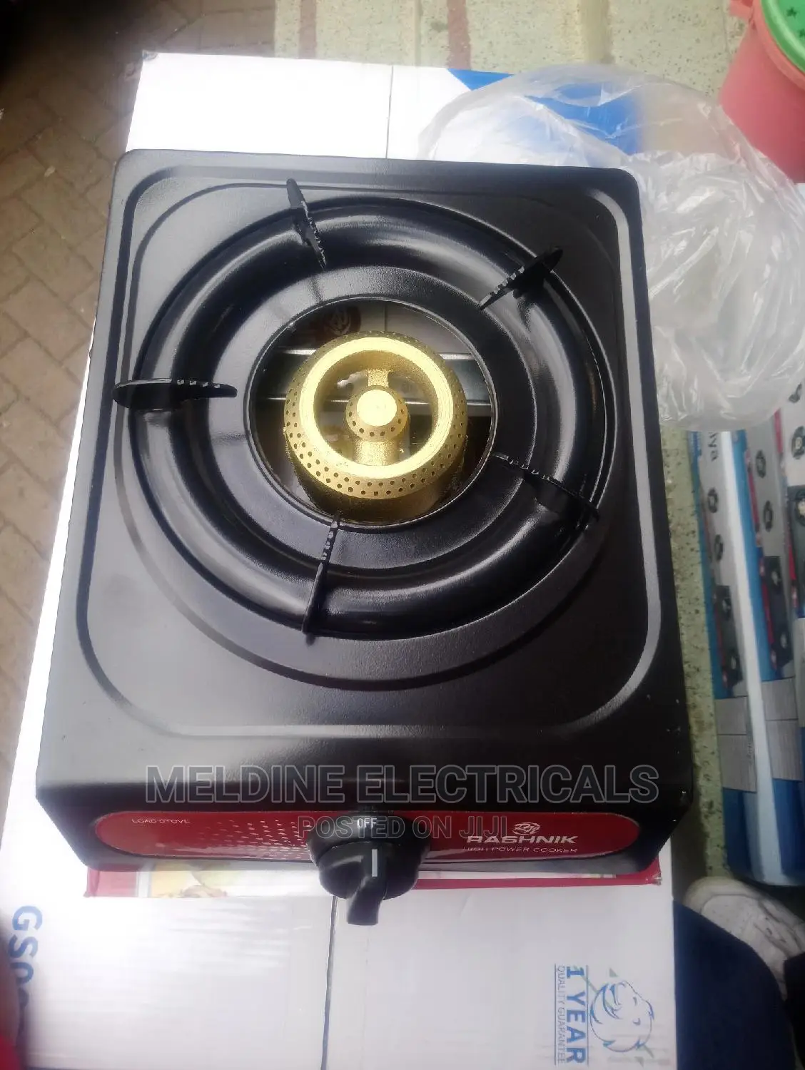 Single Gas Burner Cooker