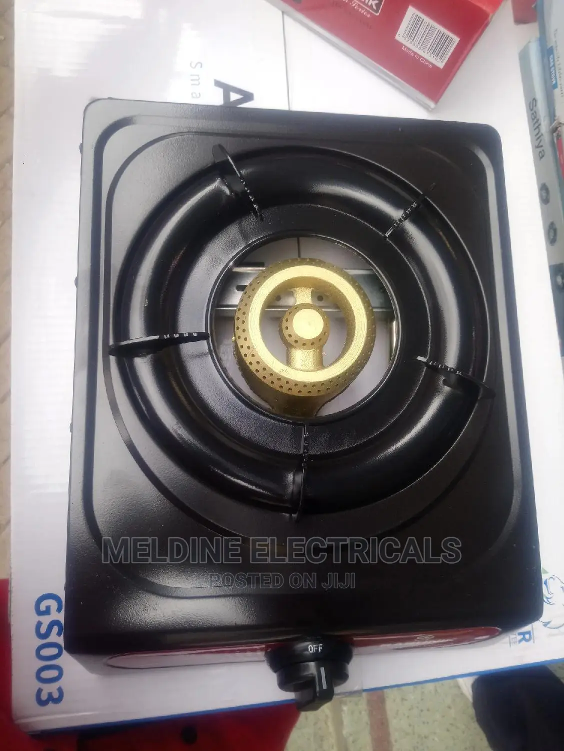 Single Gas Burner Cooker