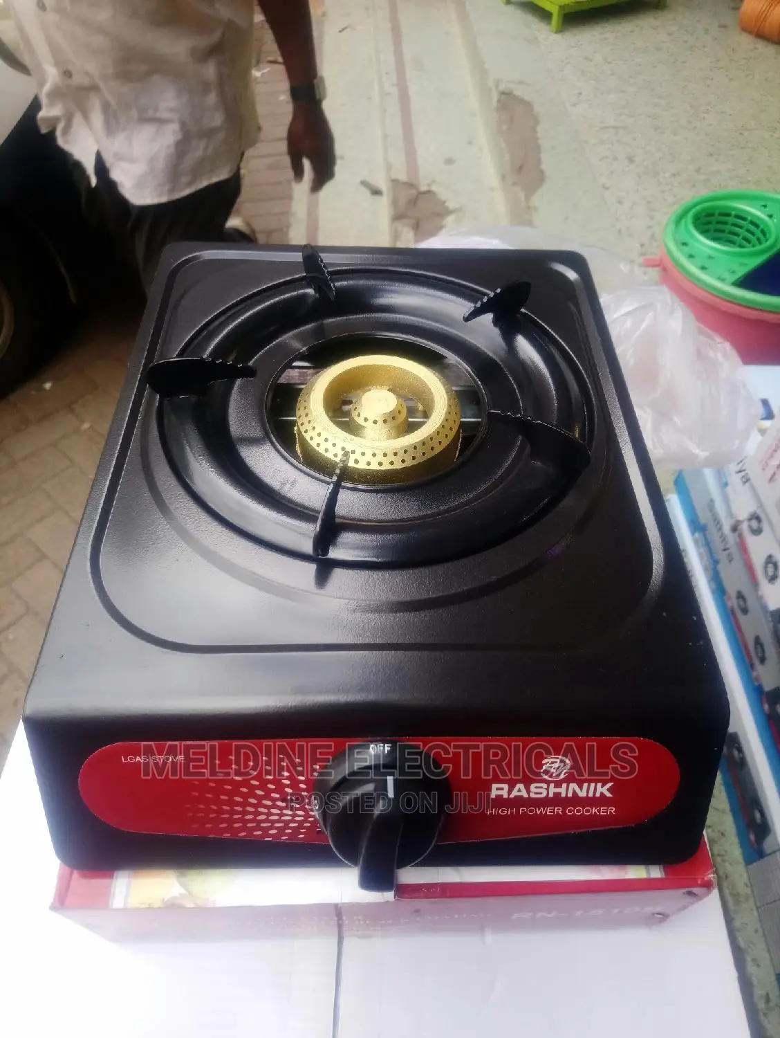 Single Gas Burner Cooker