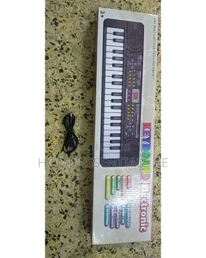 Kids Piano With a Microphone