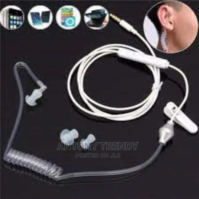 Brand New Fbi Style Headset Earphone Earpiece
