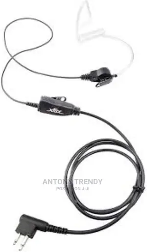 Original Fbi Style Earpiece Headset Mic