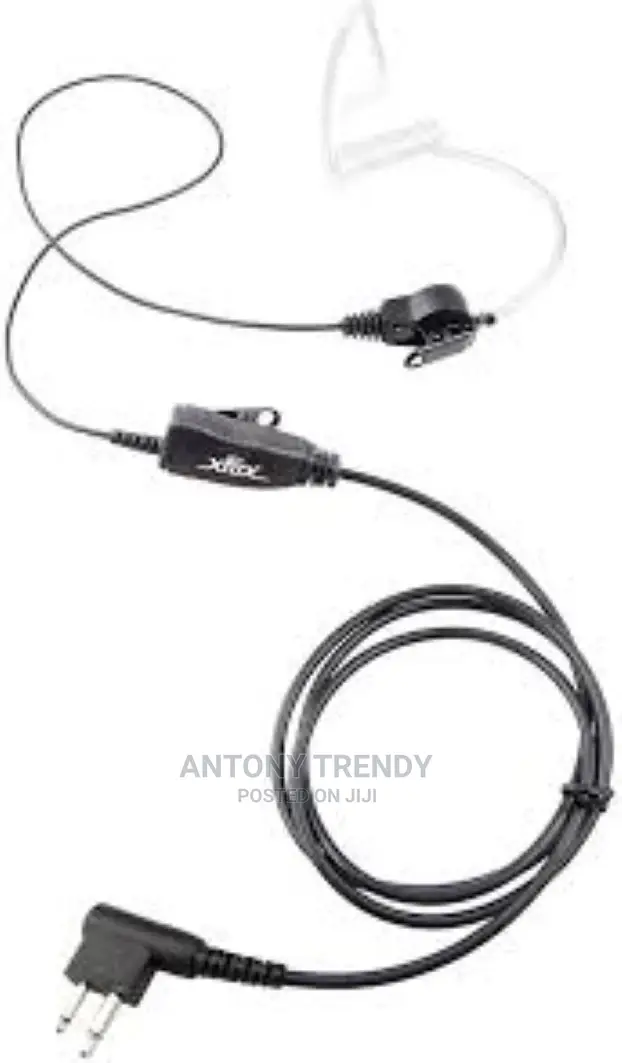 Original Fbi Style Earpiece Headset Mic