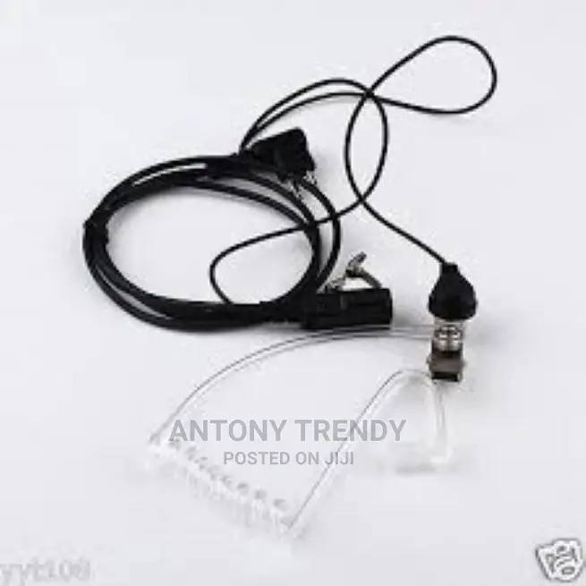 Fbi Style Headsets Earphone Earpiece Mic Security Radio Walk