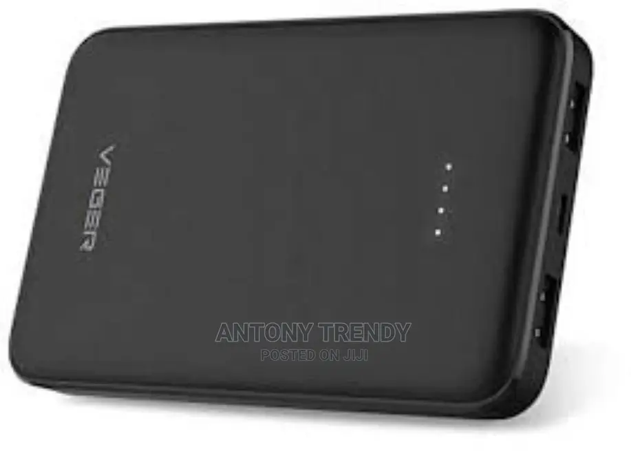 External Battery Power Bank Veger Slim Ports Portable Charge
