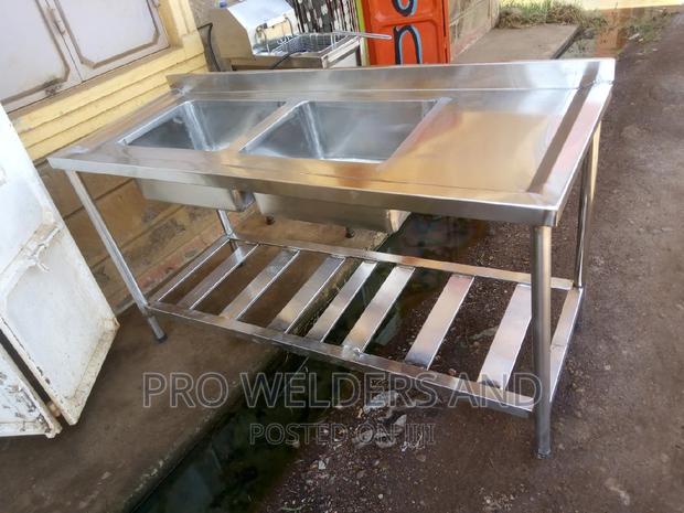 Stainles Steel Double Sink - thumbnail 3