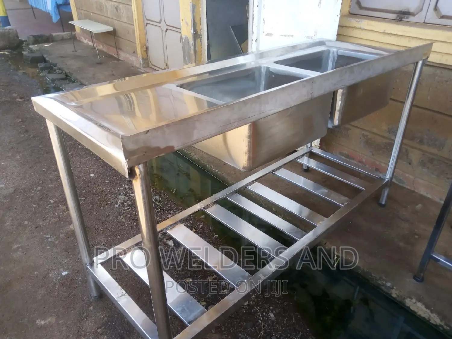 Stainles Steel Double Sink