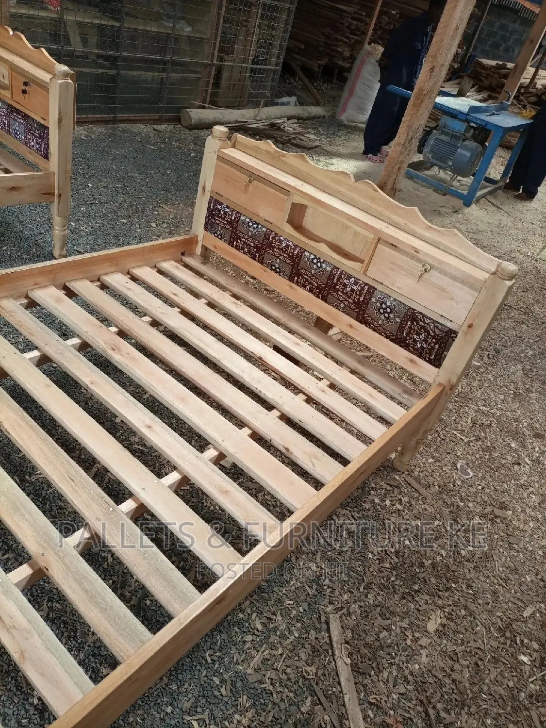 Hardwood Bed