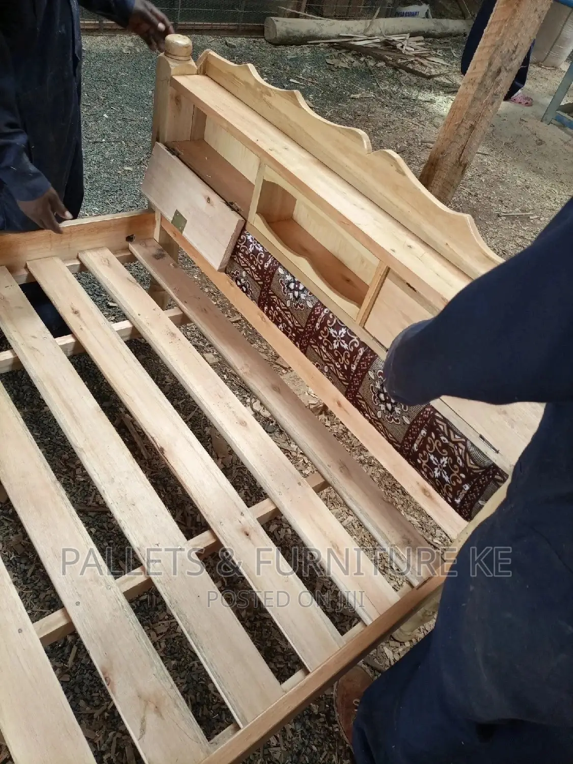 Hardwood Bed