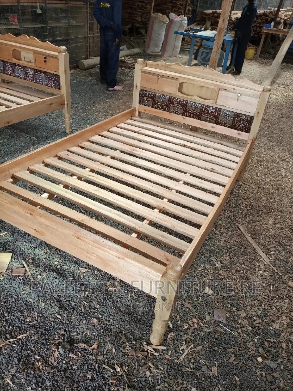 Hardwood Bed
