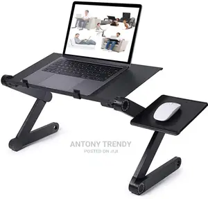 Laptop Stand With Mouse Pad and Fan