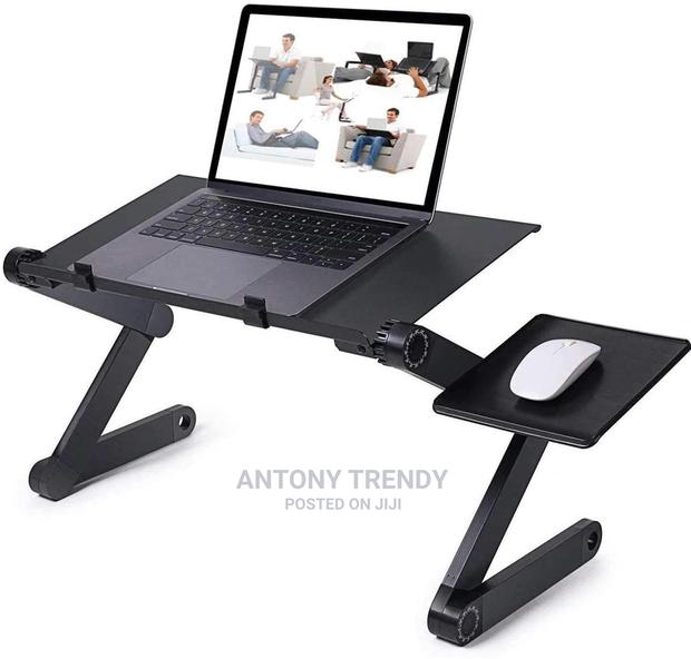 Laptop Stand With Mouse Pad and Fan