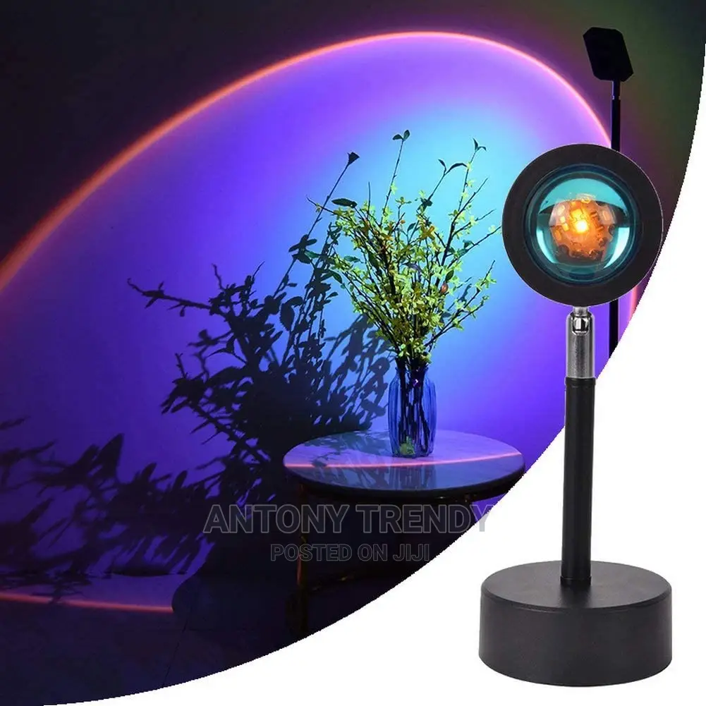 Sunset Projector Lamp LED Floor Lamp Sunset Projection