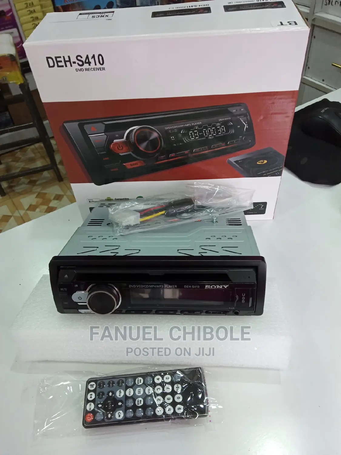 New Sony Car Radio With Bluetooth/Usb/Dvd Player
