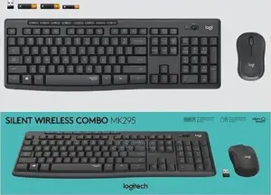 Logitech Mk295 Silent Wireless Keyboard Mouse Combo